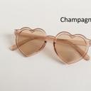 Champagne Candy Heart Kid Sunnies