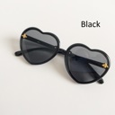 Black Honey Bee Heart Kids Sunnies 