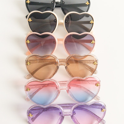 Honey Bee Heart Kids Sunnies 