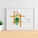  Watercolor Succulent Art Print | 5 Styles