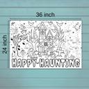  Happy Haunting Coloring Poster, 24x36"