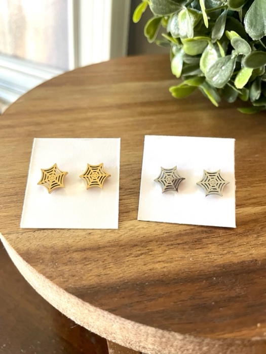 Stainless Steel Spooky Cute Halloween Studs | 6 Styles