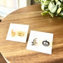  Stainless Steel Spooky Cute Halloween Studs | 6 Styles