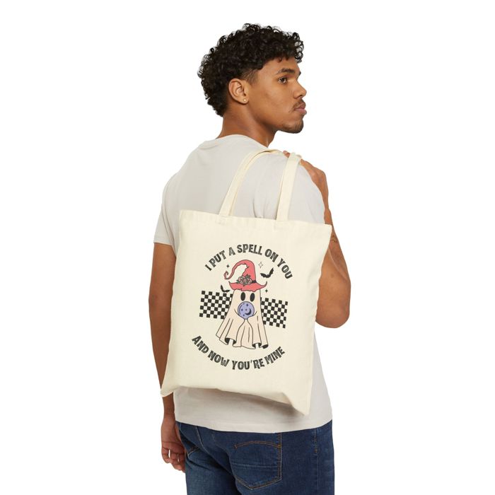 Cute Halloween Cotton Tote Bags | 8 Designs to Choose From 