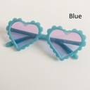 Blue Scalloped Heart Kids Sunnies | 7 Colors