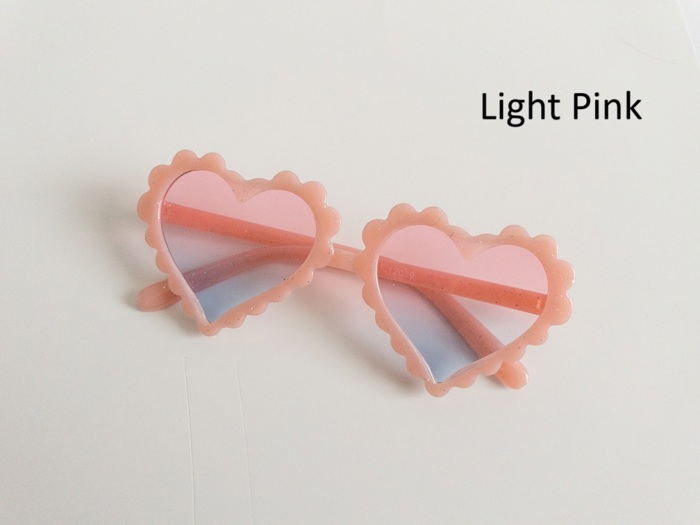 Scalloped Heart Kids Sunnies | 7 Colors