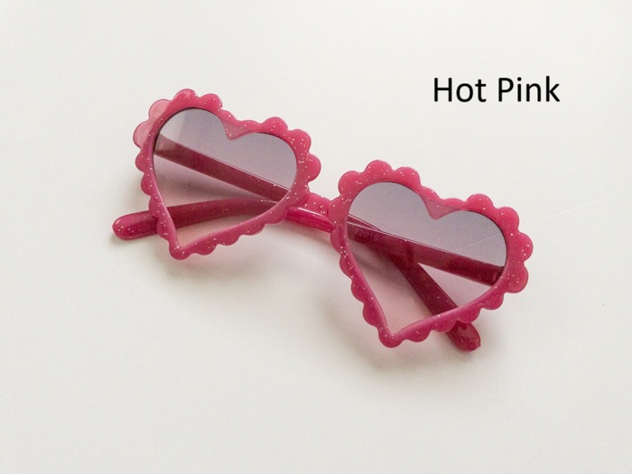 Scalloped Heart Kids Sunnies | 7 Colors