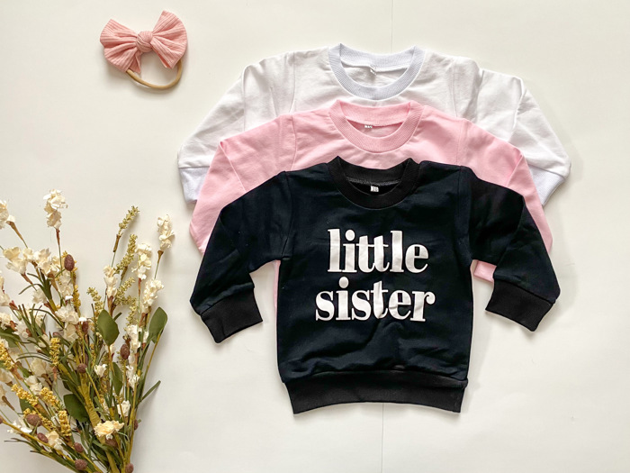 Little Sister Pullover | 2 Colors | 2-3T