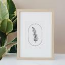  Birth Flower Art Print | Pack of 2, Your Choice