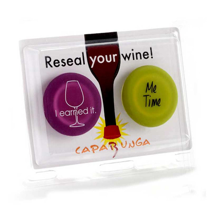 Capabunga Caps for Wine Bottles ~ A MUST for every home