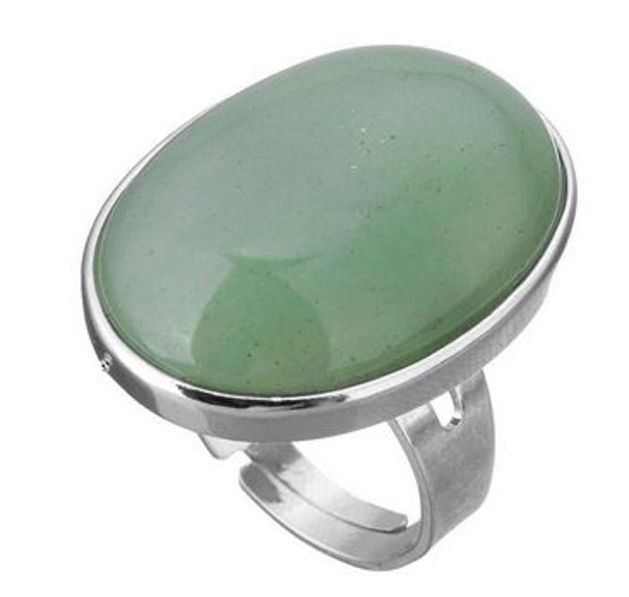 Oval Stone Rings
