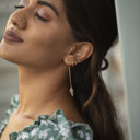  Long Chain Arrowhead Earrings
