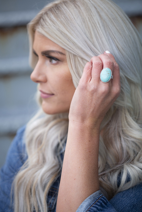 Oval Stone Rings