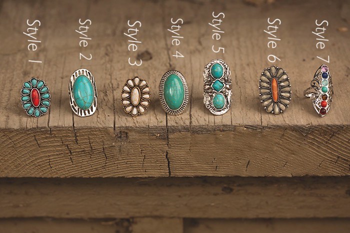 Boho Ring Colletion
