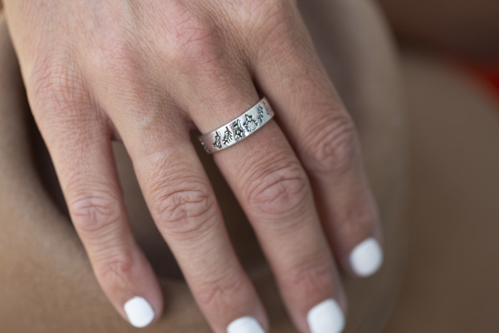 Among the Wild Flowers Ring