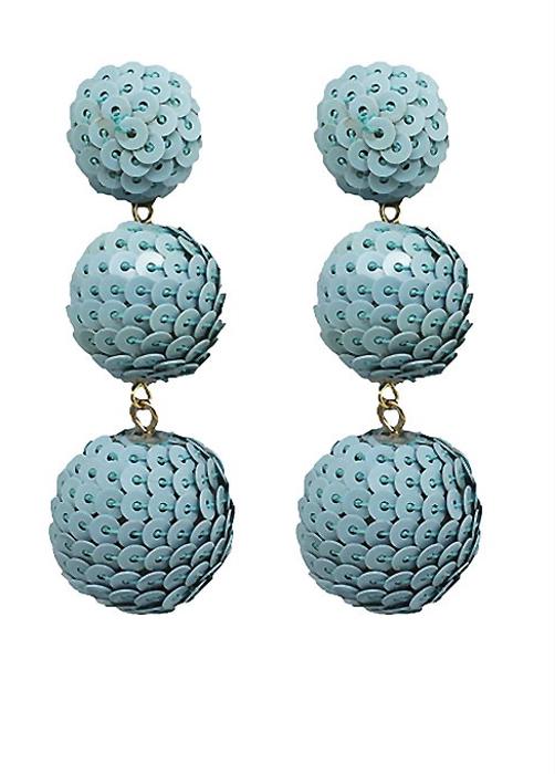 Sequin Ball Earrings