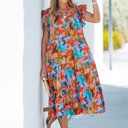  Capri Sunset Midi Dress