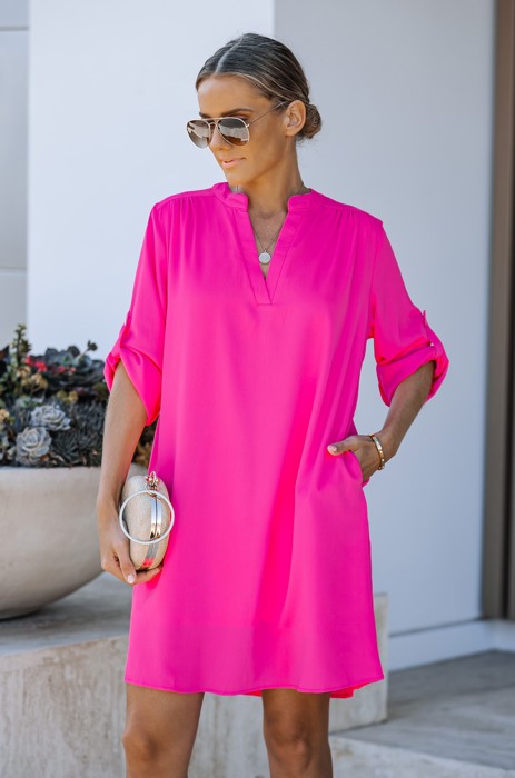 Shirt dress w/ Pockets (Buy 1, Get 1 Free)
