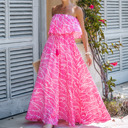  Strapless Maxi Dress