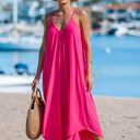 Small Fuchsia Classics Jumpsuit with Pockets