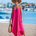 Large Fuchsia Classics Jumpsuit with Pockets