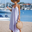 Small Lavender Classics Jumpsuit with Pockets
