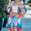 S-M Aztec SHADY OPEN KIMONO