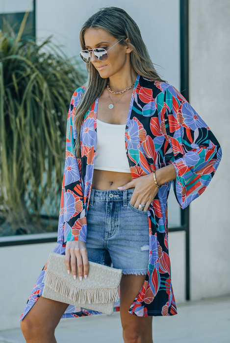 SHADY OPEN KIMONO