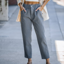 Small Charcoal ELASTIC WAIST PANTS