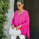  BREEZE SWEATER WITH SIDE SLITS