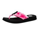 Size 6 Pink Athens flip flops by YellowBox