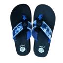 Size 6 Navy Athens flip flops by YellowBox