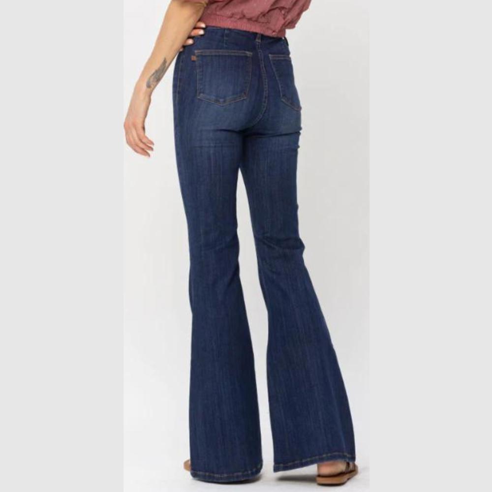 Lydia Flare Denim Dark by Judy Blue