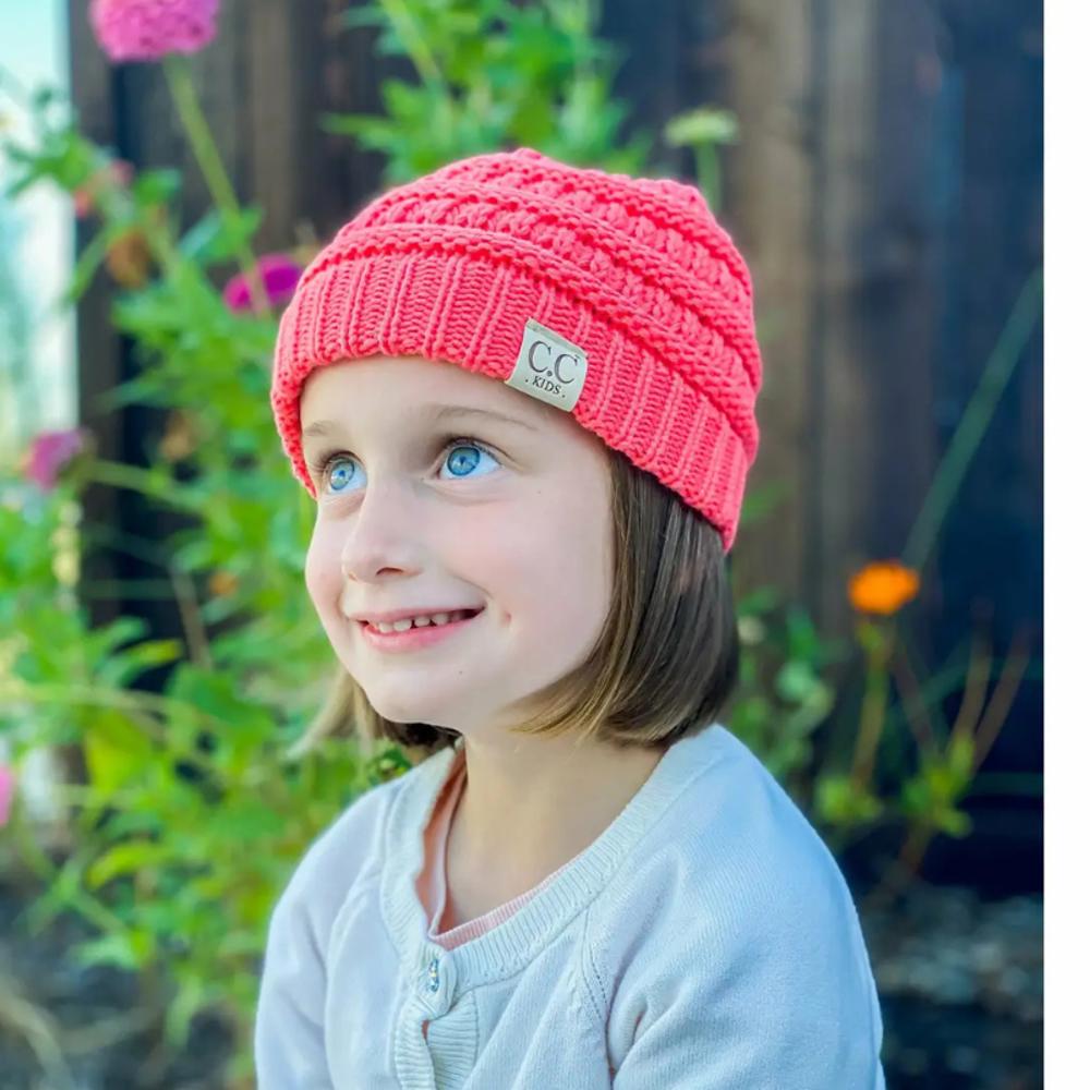 Kids Solid CC Beanie