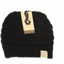 Black Kids Solid CC Beanie