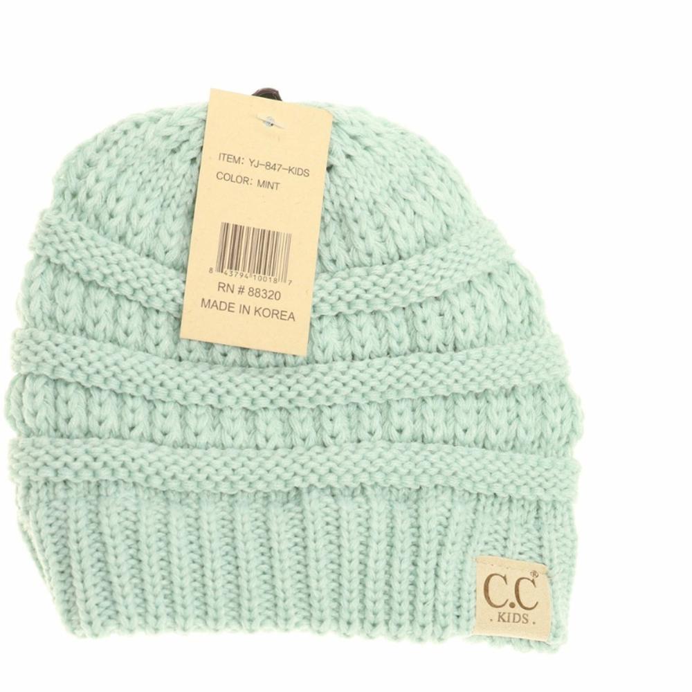 Kids Solid CC Beanie