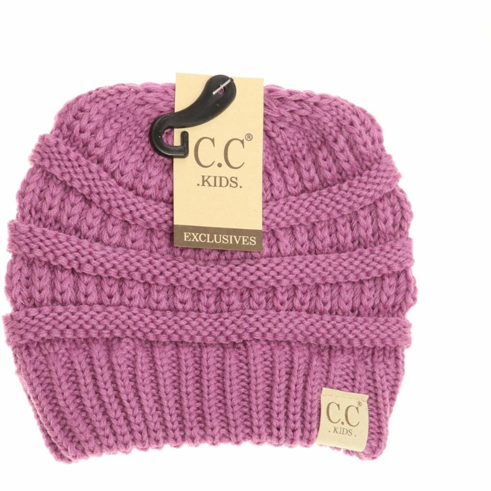 Kids Solid CC Beanie