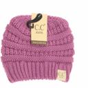 New Lavender Kids Solid CC Beanie