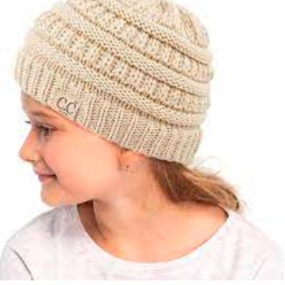 Kids Solid CC Beanie