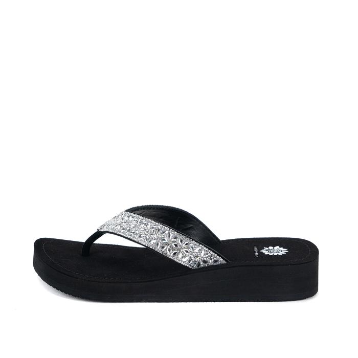 YELLOW BOX Jordan flip flops