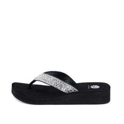 YELLOW BOX Jordan flip flops