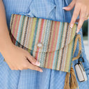  Boho Clutch Wristlet