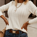 White XL Charlotte Sweater| M-2XL