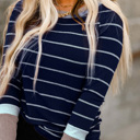 Blue Small Blair Ribbed Top| S-XL