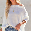  Campbell Oversized Waffle Top| S-2XL