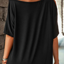  Weekend Flirt One Shoulder Tee| S-XL