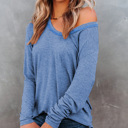 Blue Small Basic Fall Tee| S-2XL