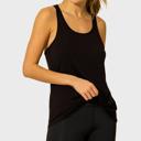 Small Black Racerback Workout Tank