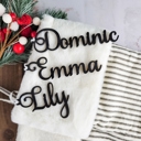  Personalized Stocking Name Tags