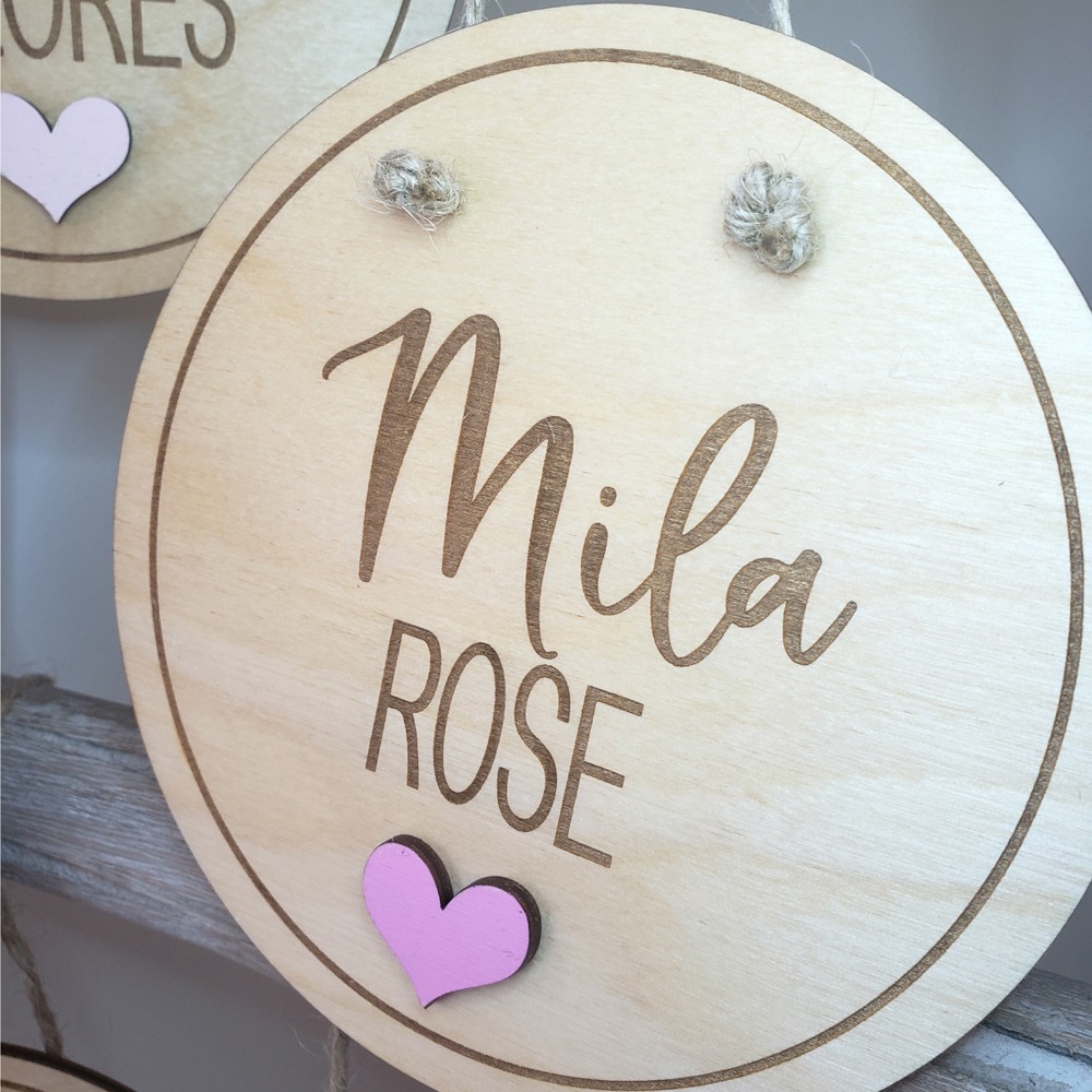 Personalized Nursery Door Hanger